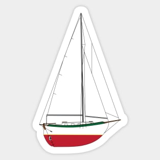 Westsail 32 Sailboat Sticker